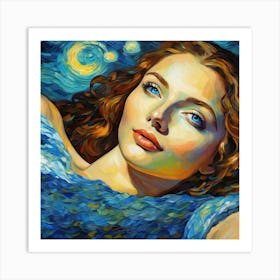 Starry Nightfhhh Art Print