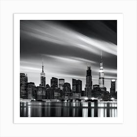 New York City Skyline 19 Art Print
