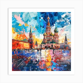 Moscow Cathedral 3 Art Print