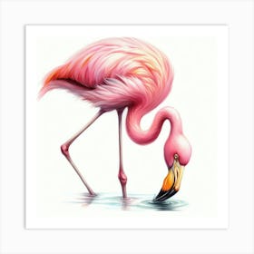 Flamingo 2 Art Print