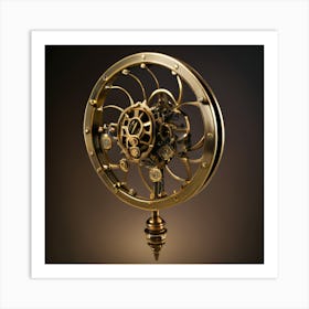 Steampunk Clock 2 Art Print