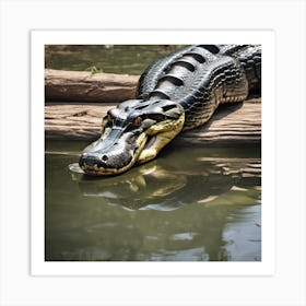 Alligator Art Print