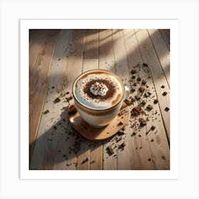 Morning Latte Art Print