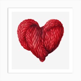 Heart Of Yarn 5 Art Print