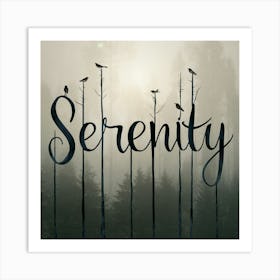 Serenity Art Print