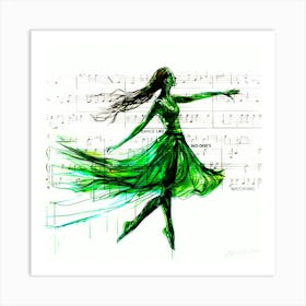 Dance To Your Symphony - Just Dance Art Print