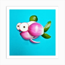 Onion Fish Art Print