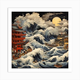 Great Wave Off Kanagawa Art Print