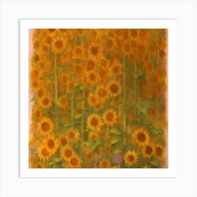 Sunflowers Art Print