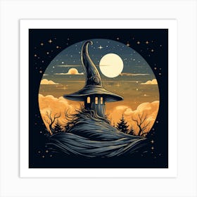 Witch Hat Art Print