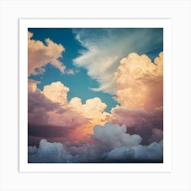 Clouds In The Sky Art Print