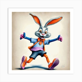 Easter Bunny 42 Art Print