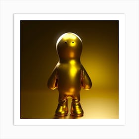 Gold Man Art Print