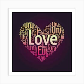 Love — Stock Photo Art Print