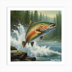 trout Art Print