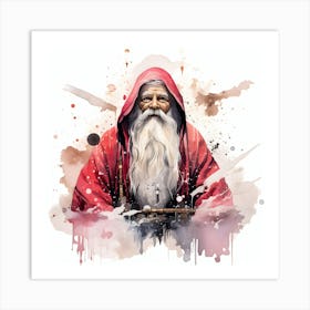 Santa Claus 13 Art Print