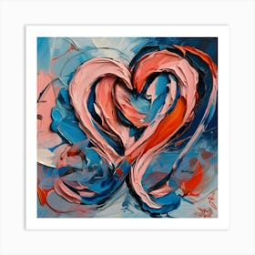 Heart Of Love 1 Art Print