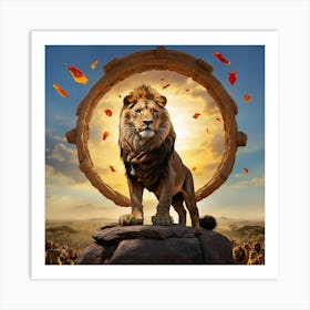 Lion King Art Print