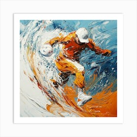 Skateboarder Art Art Print