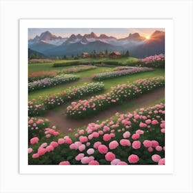 Carnations 1 Art Print