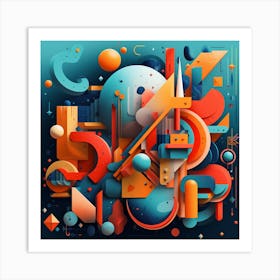 Abstract Abstract Art Art Print