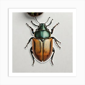 Beetle Art Print