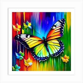 Butterfly Painting 13 Art Print