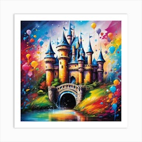 Cinderella Castle 20 Art Print