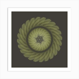 Spirographica in C Minor Art Print