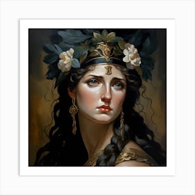 Greek Goddess 40 Art Print