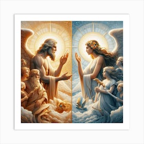 Angels Of Light Art Print