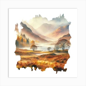 Scottish Landscape 1 Art Print