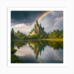 castle of the dreammaker Art Print