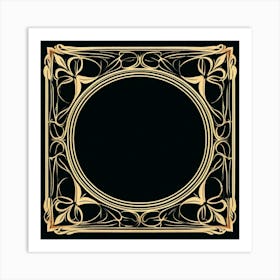 Deco Frame 2 Art Print