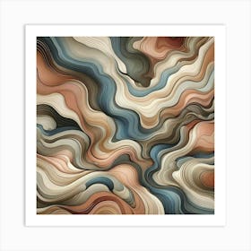 Abstract Painting 190 Art Print