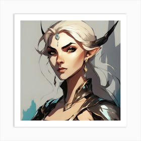 The Elf Queen Art Print