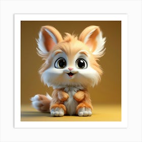 Cute Fox 112 Art Print