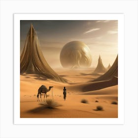 Desert Landscape 90 Art Print