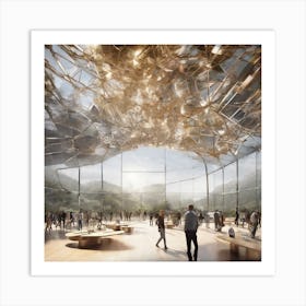 Apple Park Art Print