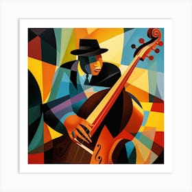 Jazz Musician 41 Art Print
