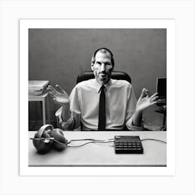 Steve Jobs 155 Art Print