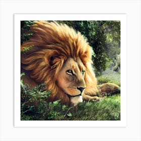 King Of The Jungle Art Print