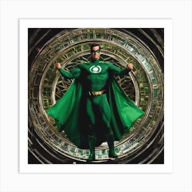 Green Lantern 11 Art Print