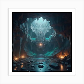 Luminous Nexus Art Print