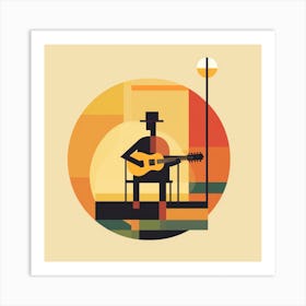 Acoustic Guitar 2 Art Print