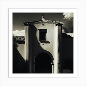 Santa Cruz Church Art Print