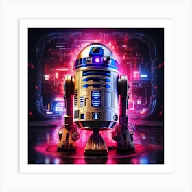 Star Wars R2d2 3 Art Print