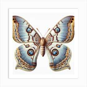 Butterfly of Argema mittrei Art Print