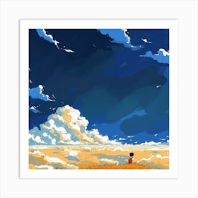 Infinite Skies IV Art Print