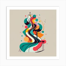 Abstract Illustration 1 Art Print